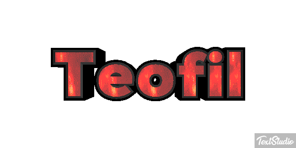 Teofil Effetto testo