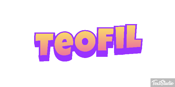 Teofil Effetto testo