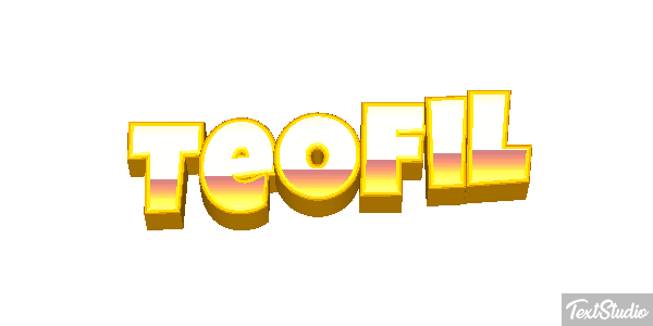 Teofil Effetto testo