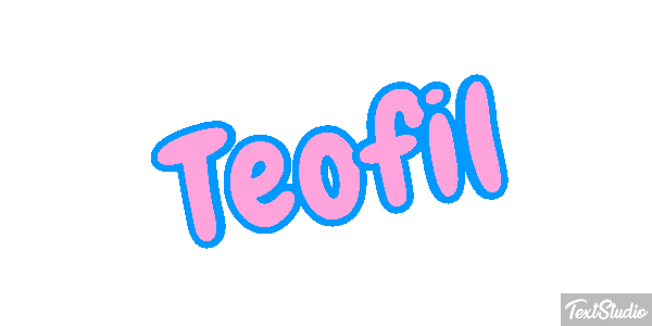 Teofil Effetto testo