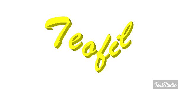 Teofil Effetto testo
