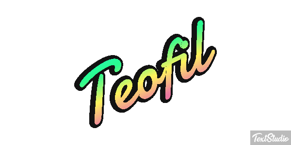 Teofil Effetto testo