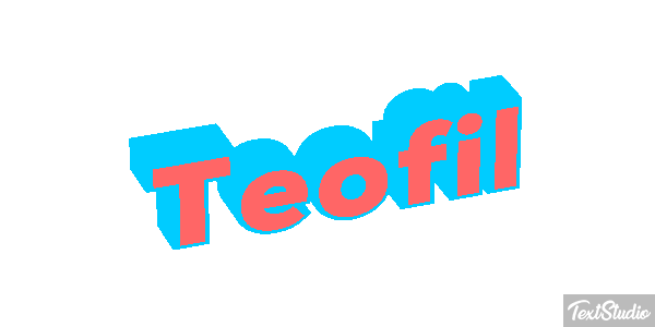 Teofil Effetto testo