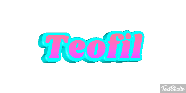 Teofil Effetto testo