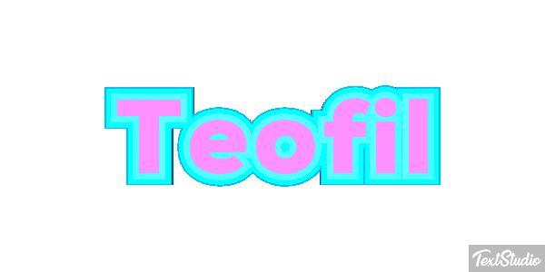 Teofil Effetto testo