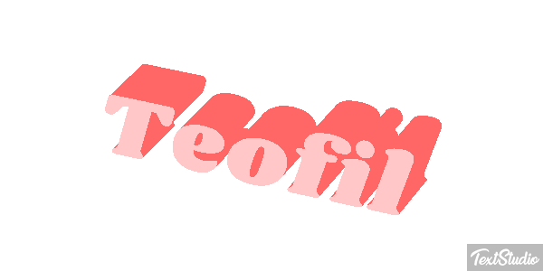 Teofil Effetto testo