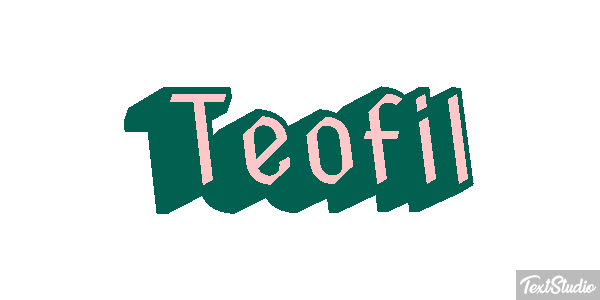Teofil Effetto testo