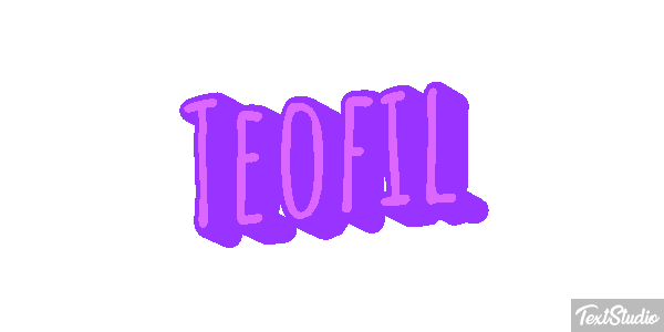 Teofil Effetto testo