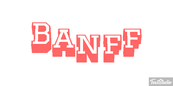 Banff Text effect
