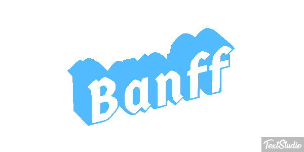 Banff Text effect