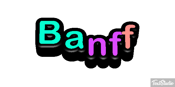 Banff Text effect