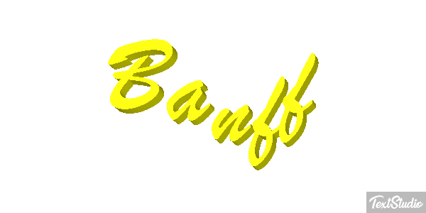 Banff Text effect