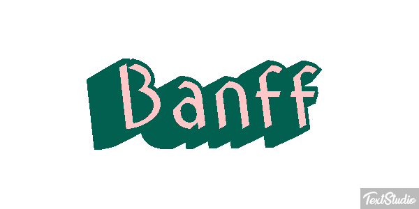 Banff Text effect