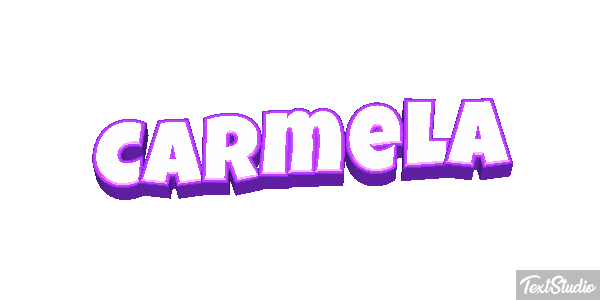 Carmela Efecto de texto