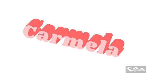 Carmela Efecto de texto