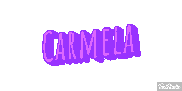 Carmela Efecto de texto