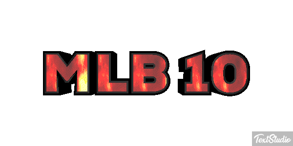 MLB 10 Effetto testo