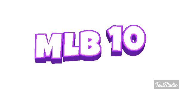 MLB 10 Effetto testo