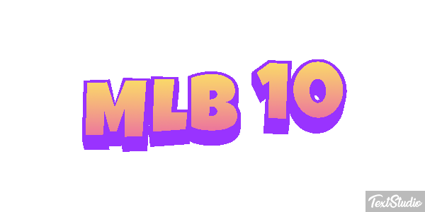 MLB 10 Effetto testo
