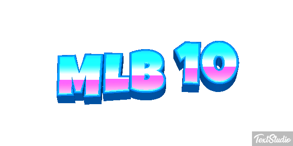 MLB 10 Effetto testo