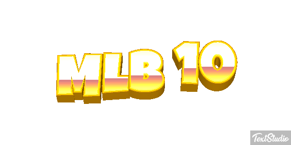 MLB 10 Effetto testo