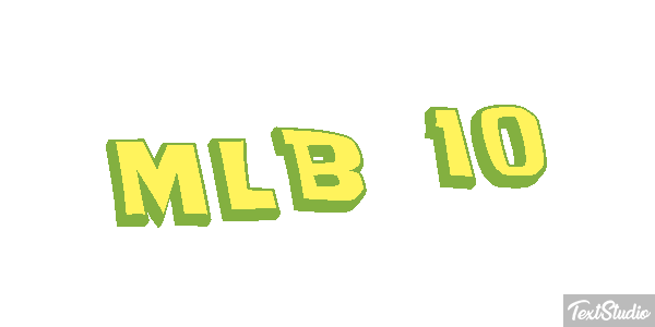 MLB 10 Effetto testo