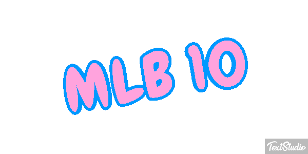 MLB 10 Effetto testo