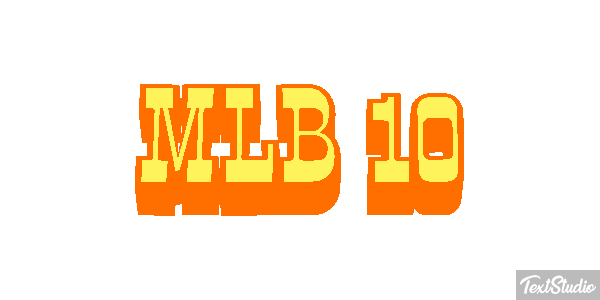 MLB 10 Effetto testo