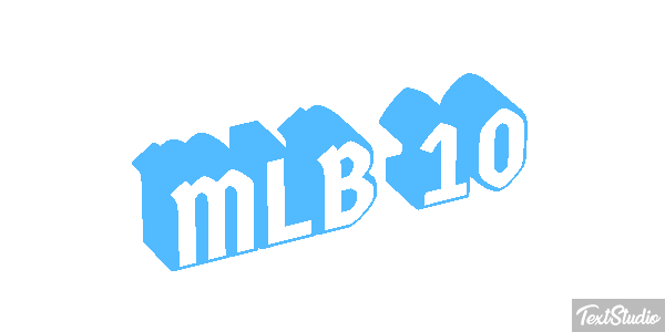 MLB 10 Effetto testo