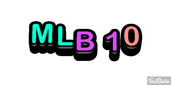 MLB 10 Effetto testo