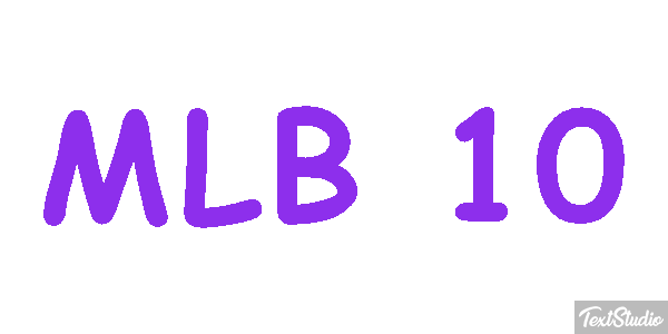 MLB 10 Effetto testo