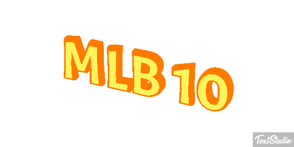 MLB 10 Effetto testo