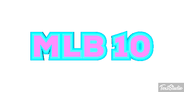MLB 10 Effetto testo