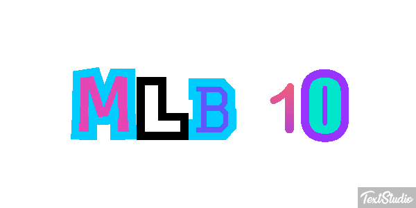 MLB 10 Effetto testo