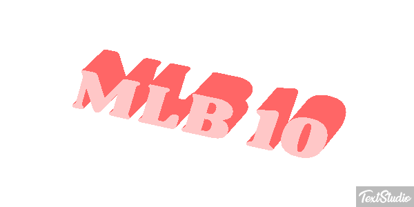 MLB 10 Effetto testo