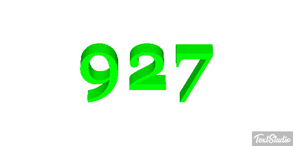 927 Effetto testo