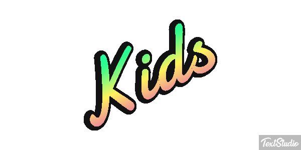 Kids Text effect