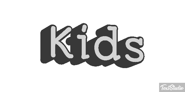 Kids Text effect