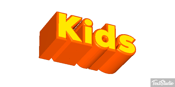 Kids Text effect