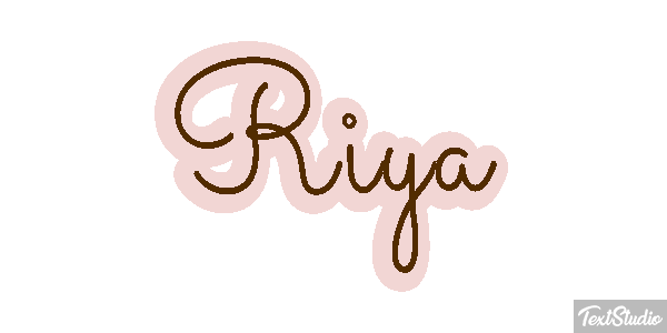 Riya Texteffekt