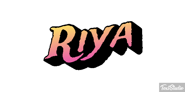 Riya Texteffekt