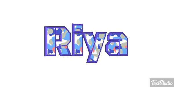 Riya Texteffekt