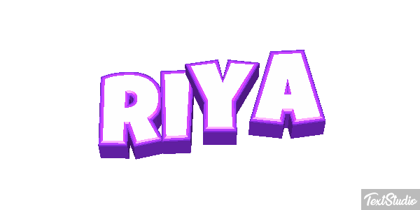 Riya Texteffekt