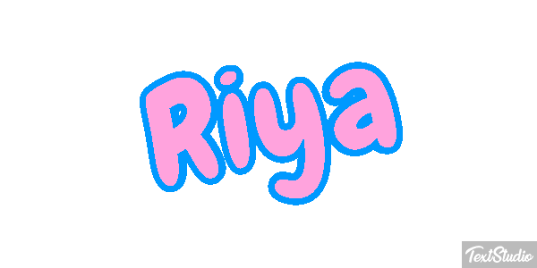 Riya Texteffekt