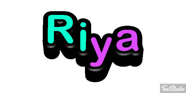 Riya Texteffekt