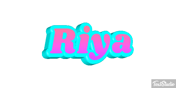 Riya Texteffekt