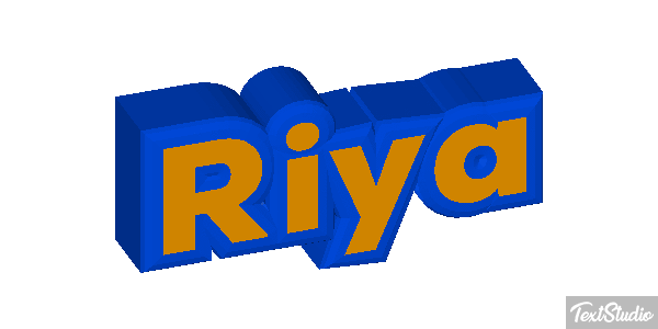 Riya Texteffekt
