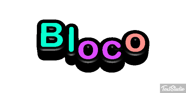 Bloco Efeito do texto
