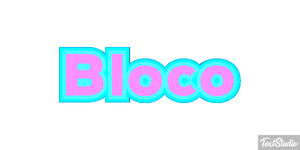 Bloco Efeito do texto