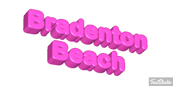 Bradenton Beach Effetto testo